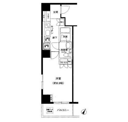 東京都文京区千石4丁目 賃貸マンション 1K