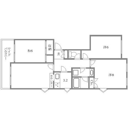 千石 マンション 3LDK