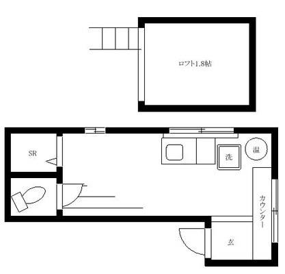 千石 アパート 1R