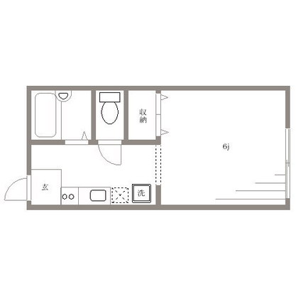 千石 アパート 1R