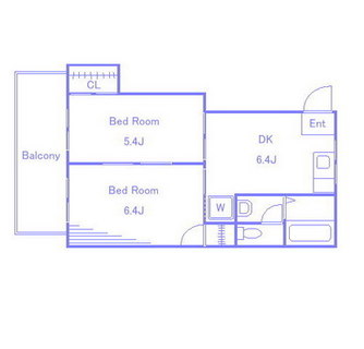 東京都文京区本駒込１丁目 賃貸マンション 2DK