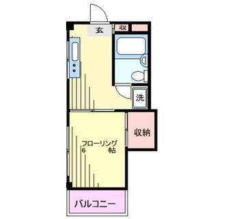 東京都文京区千石３丁目 賃貸マンション 1K