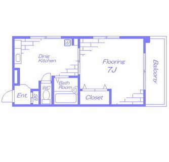東京都北区田端４丁目 賃貸マンション 1DK