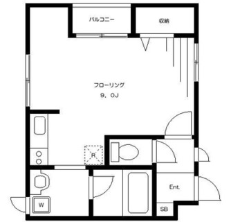 東京都文京区白山４丁目 賃貸マンション 1R