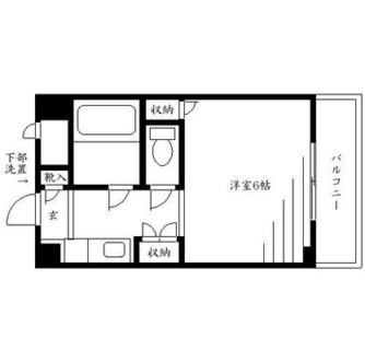 東京都文京区千石１丁目 賃貸マンション 1K