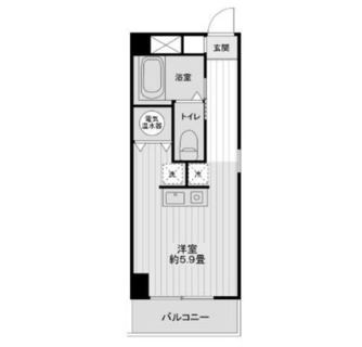 東京都文京区白山５丁目 賃貸マンション 1R