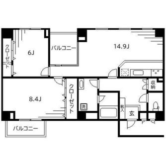 東京都文京区白山５丁目 賃貸マンション 2LDK