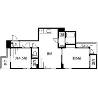 東京都豊島区巣鴨１丁目 賃貸マンション 2DK