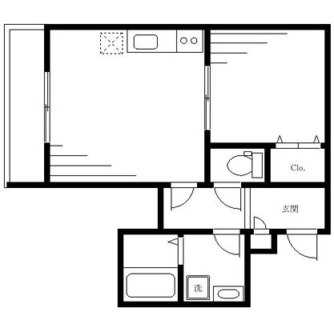 東京都豊島区巣鴨１丁目 賃貸アパート 1DK