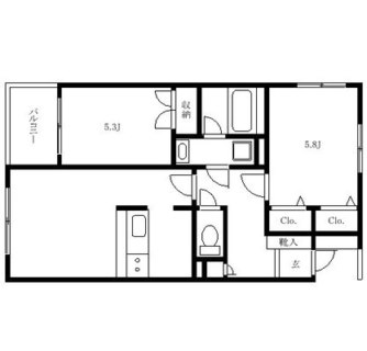 東京都文京区千石４丁目 賃貸マンション 2LDK
